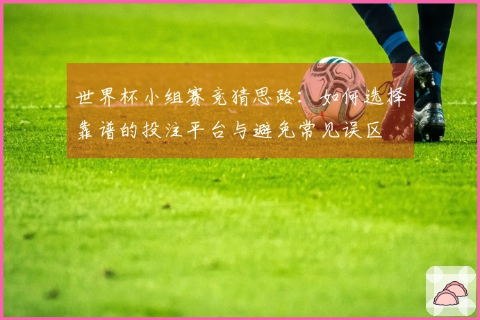 世界杯小组赛竞猜思路：如何选择靠谱的投注平台与避免常见误区