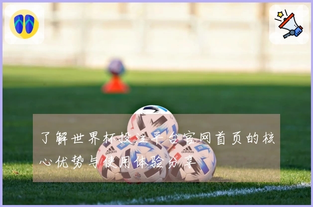 了解世界杯投注平台官网首页的核心优势与使用体验分享